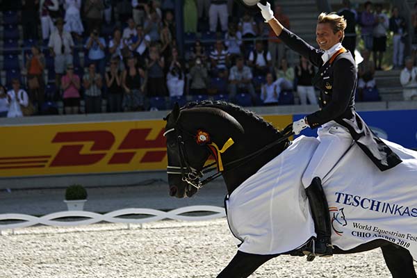 Edward Gal mit Moorlands Totilas Foto: Lune Jancke
